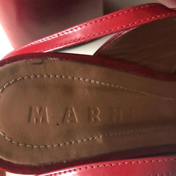 👠 Marni ankle strap chunky open-toed sandal - Picture 6 of 7